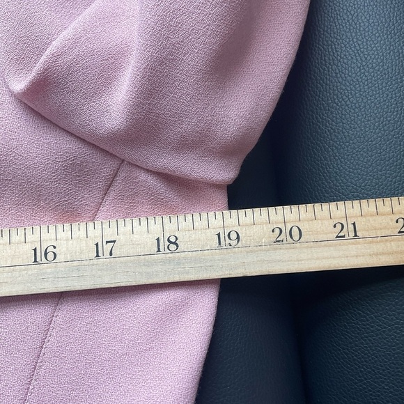 OKW Blazer Pink Wool Luxury Button Down Lightweight Boutique Size Medium - Picture 11 of 12